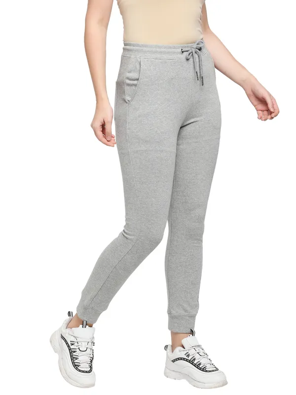 Womens grey slim 2025 fit joggers